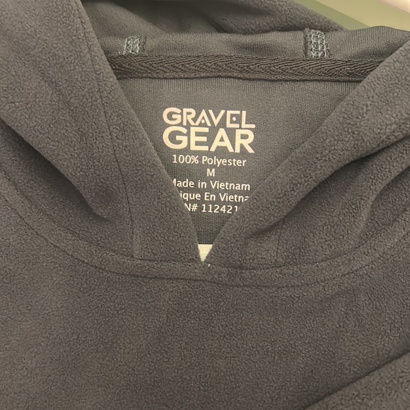 GRAVEL GEAR MOISTURE WICKING FLEECE PULLOVER HOODIE M NWT TITANIUM GRAY NEW - Picture 10 of 14